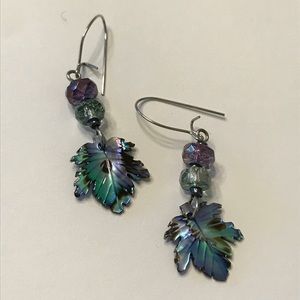 Leaf Earrings (from Alaska)